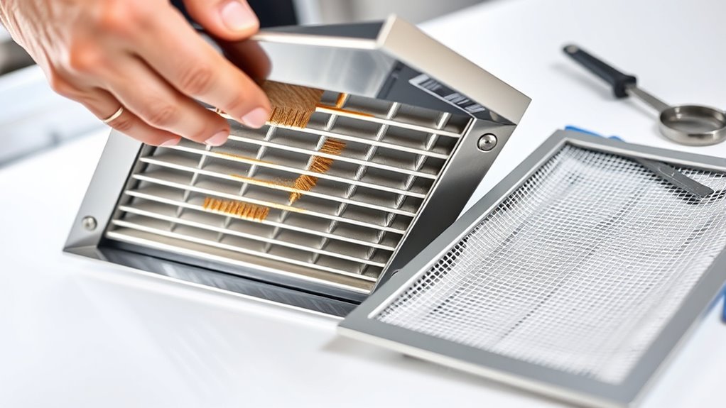 proper filter reinstallation procedures