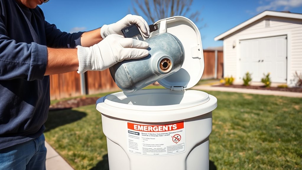 proper refrigerant disposal procedures