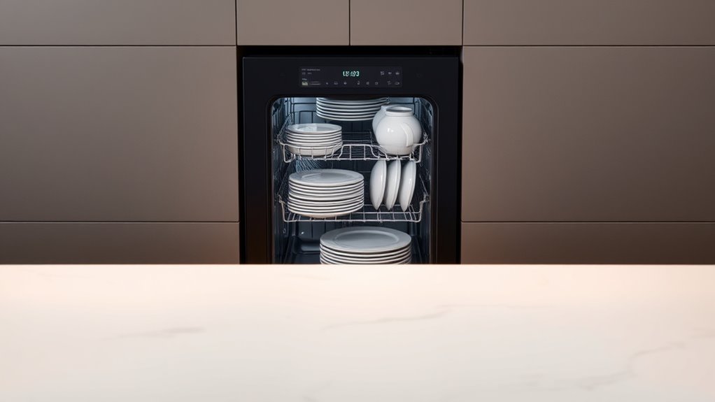 quiet power dishwasher selection