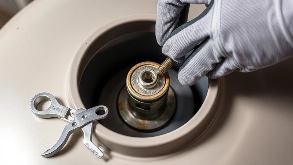 replace anode rod properly