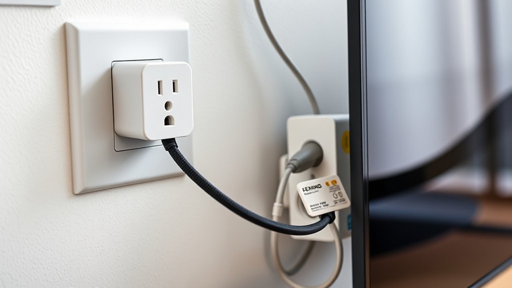 safe compact smart plug design