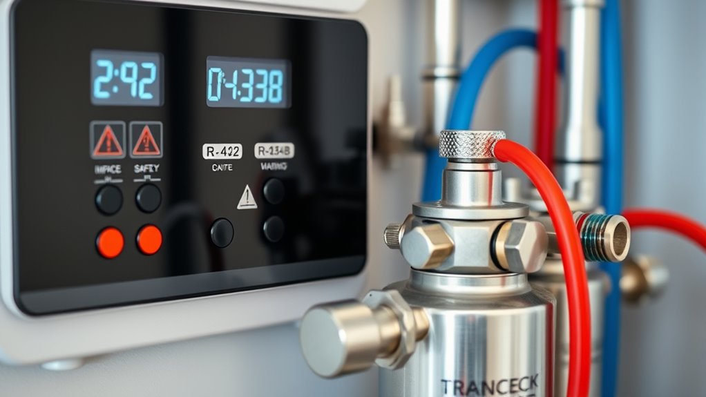 safe handling of flammable refrigerants