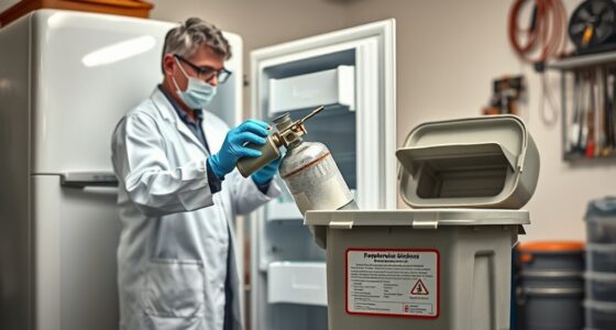 safe refrigerant disposal methods