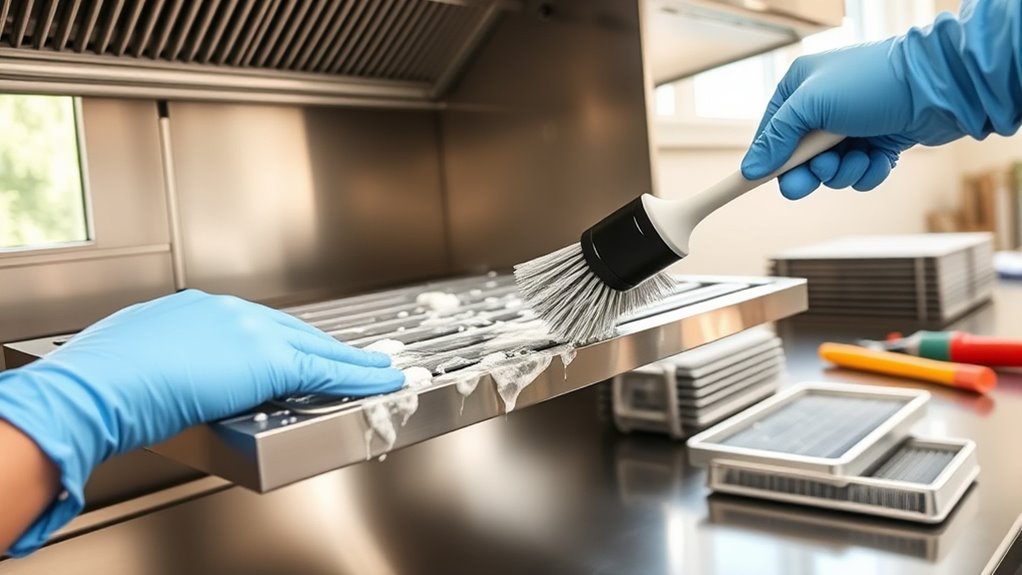 safe thorough filter cleaning