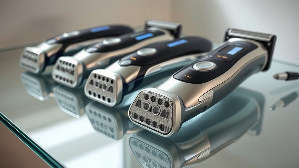 shaving needs and features