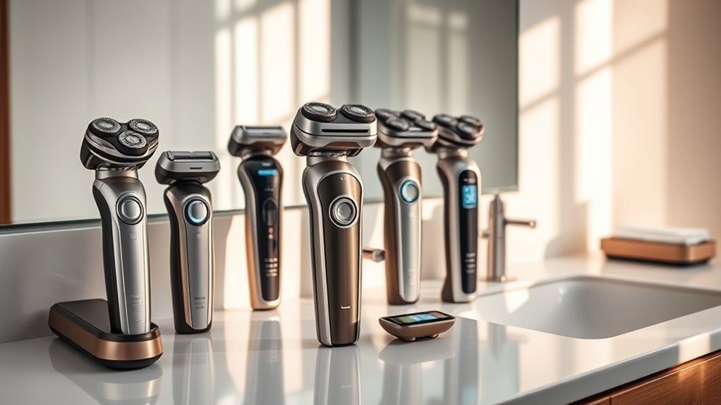 shaving tech battery design