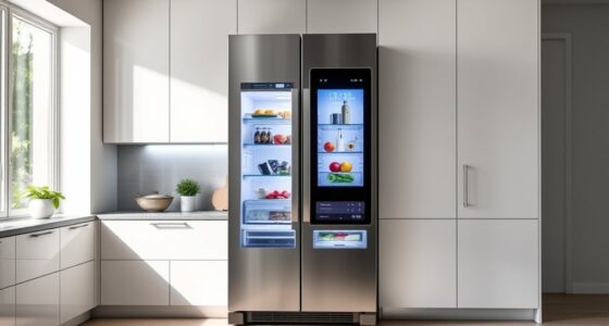 smart refrigerators with screens
