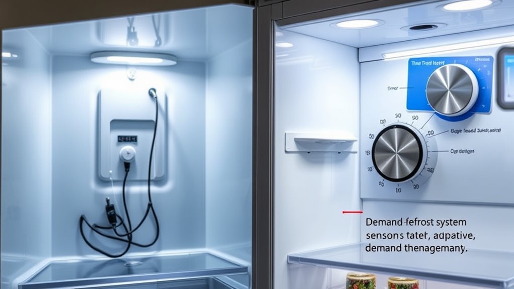 smart sensor driven defrosting