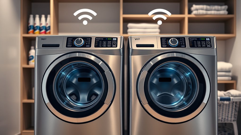 smart wi fi washer features