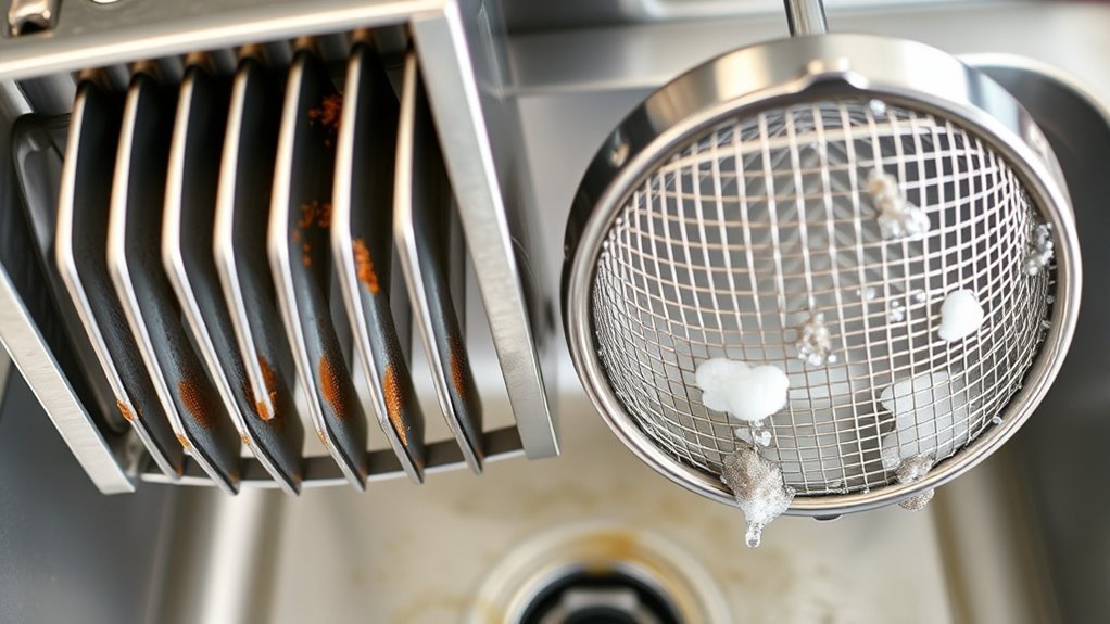 soaking grease filter effectively