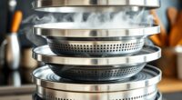 steam distribution in food steamers