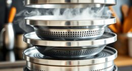 steam distribution in food steamers