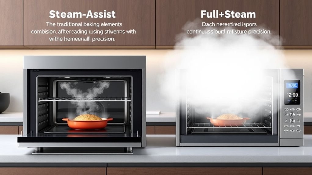 steam oven limitations and considerations