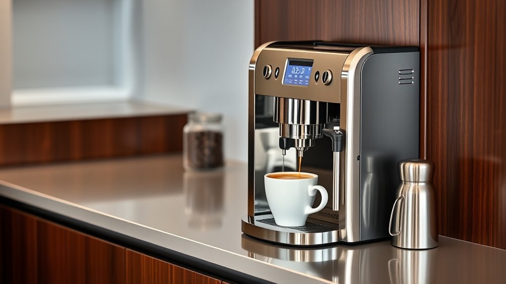 top built in coffee machines