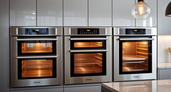 top double wall electric ovens