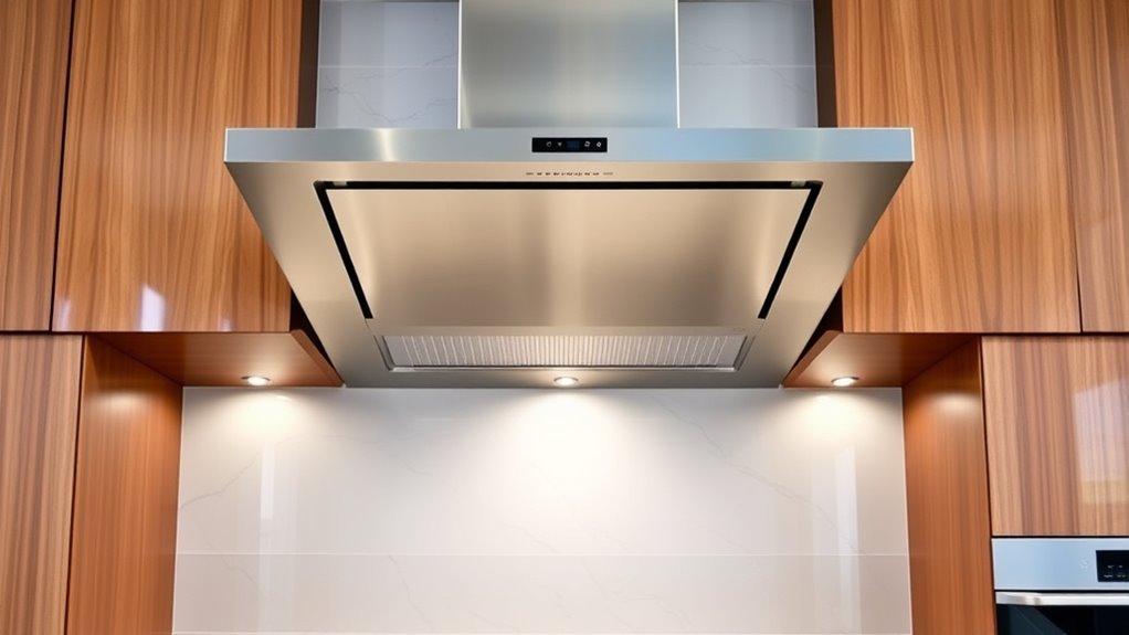 top downdraft range hoods