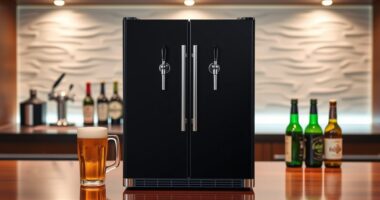 top dual tap kegerators