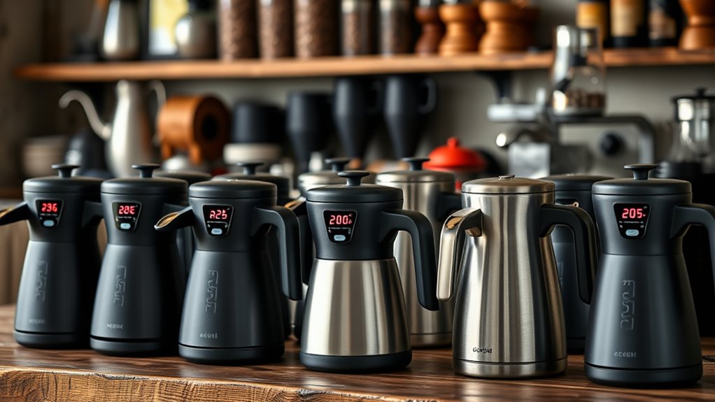 top electric coffee kettles