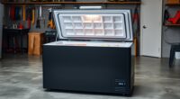 top garage ready chest freezers