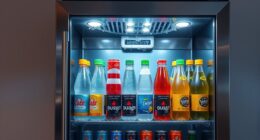 top glass beverage coolers