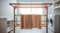 top heated clothes drying racks