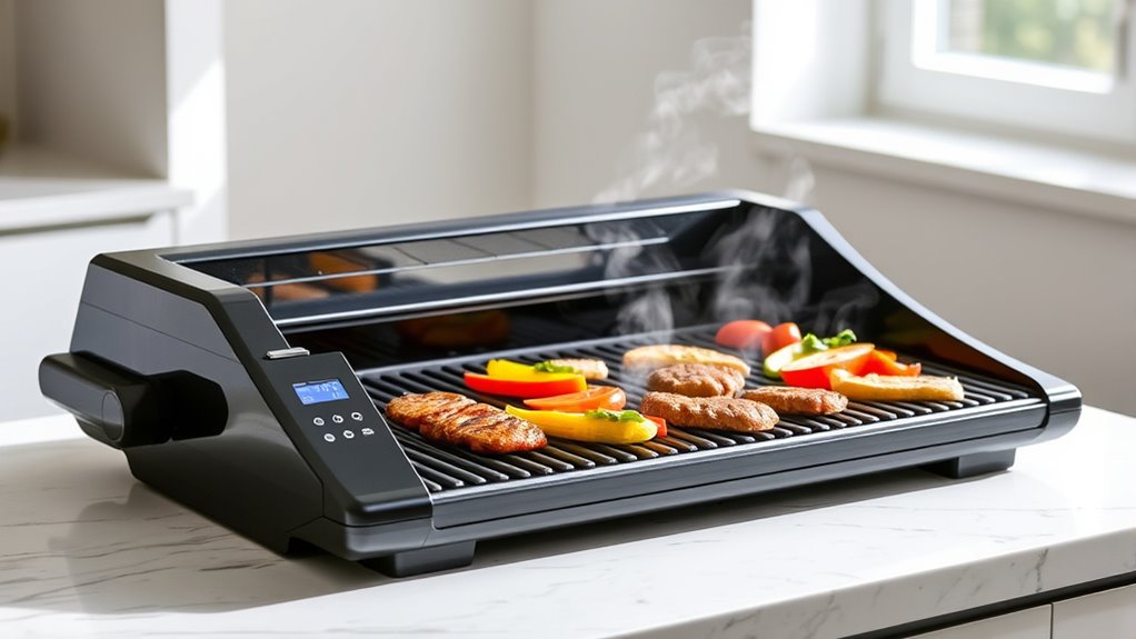 top indoor smoke free grills