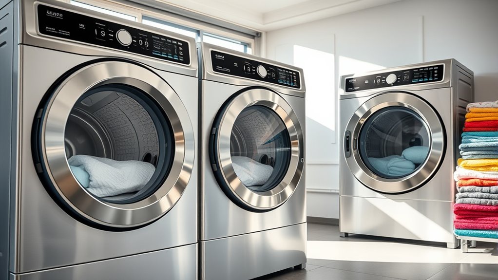 top large capacity gas dryers