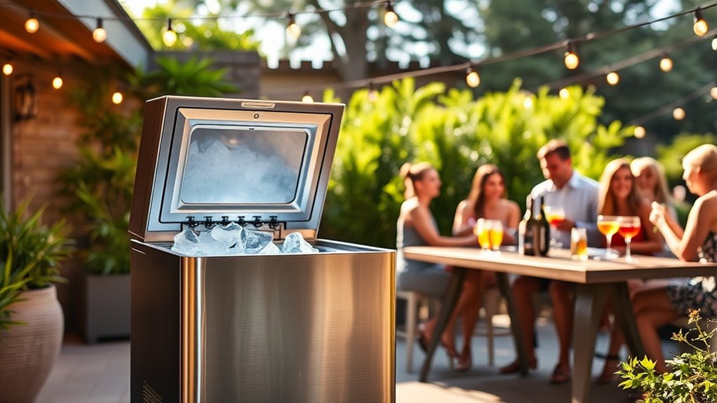 top outdoor ice maker options