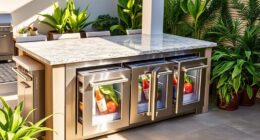 top outdoor refrigerator drawer options
