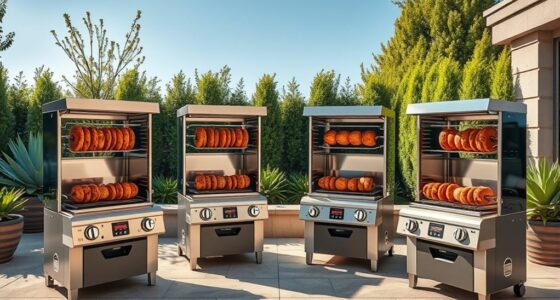 top outdoor rotisserie grills