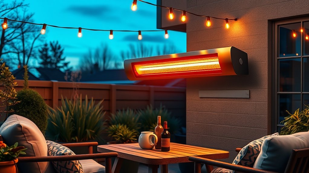 top outdoor wall heaters