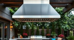 top patio outdoor range hoods