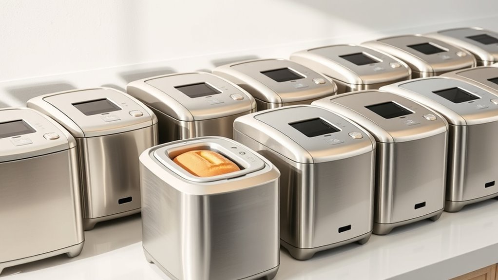 top stainless steel bread makers