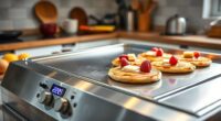 top stainless steel electric griddles