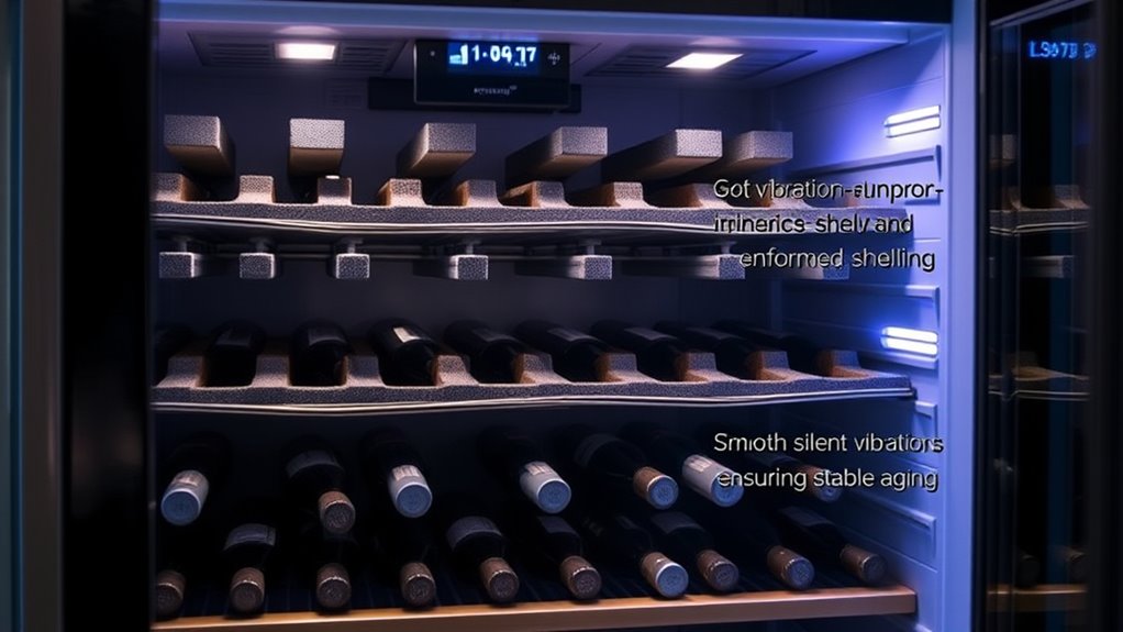 vibration free wine preservation