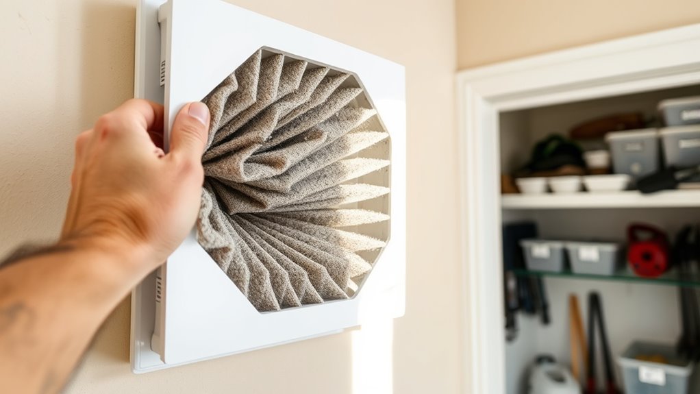 change air filters regularly