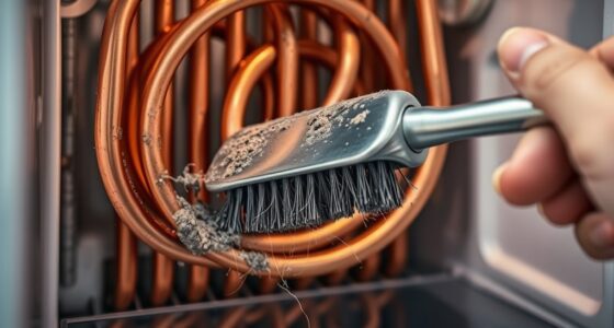 clean coils regularly