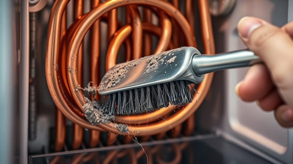 clean coils regularly