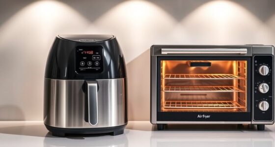 comparing air fryers and ovens