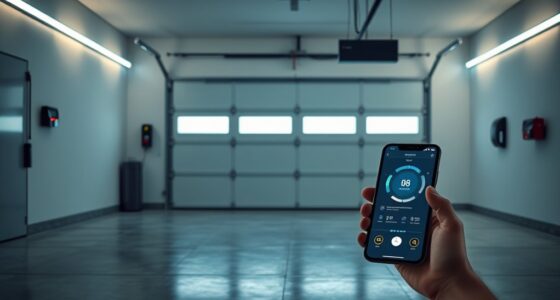 connected garage door system