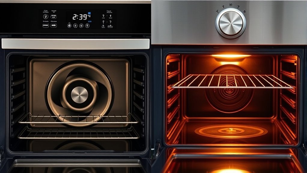 convection vs conventional baking