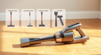 cordless vacuum cleaner development