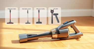 cordless vacuum cleaner development