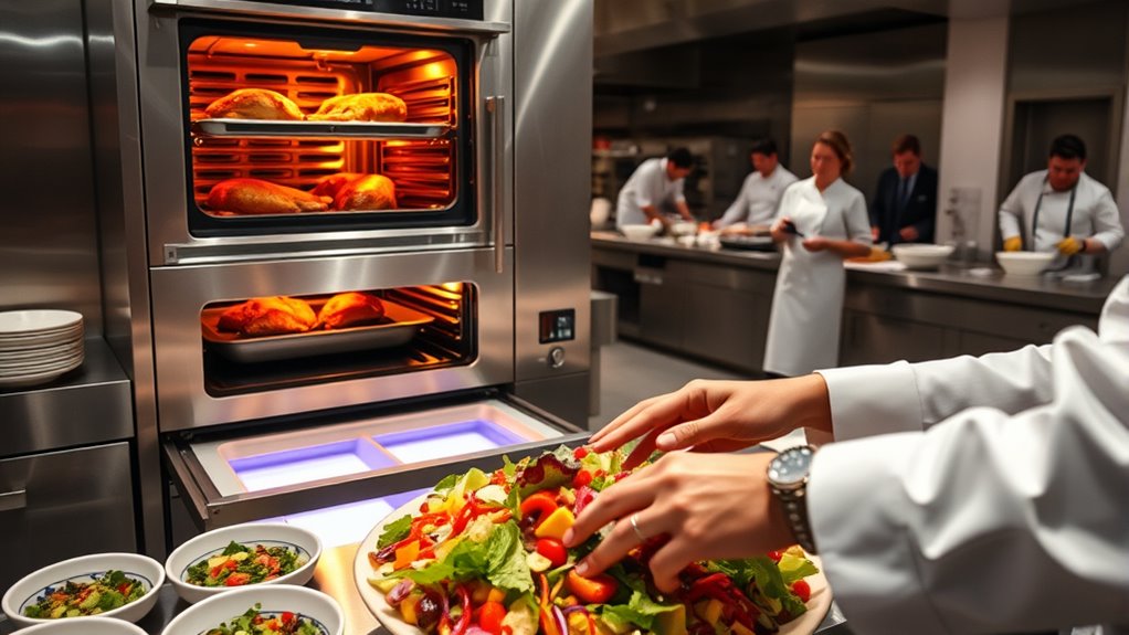 efficient large scale meal preparation