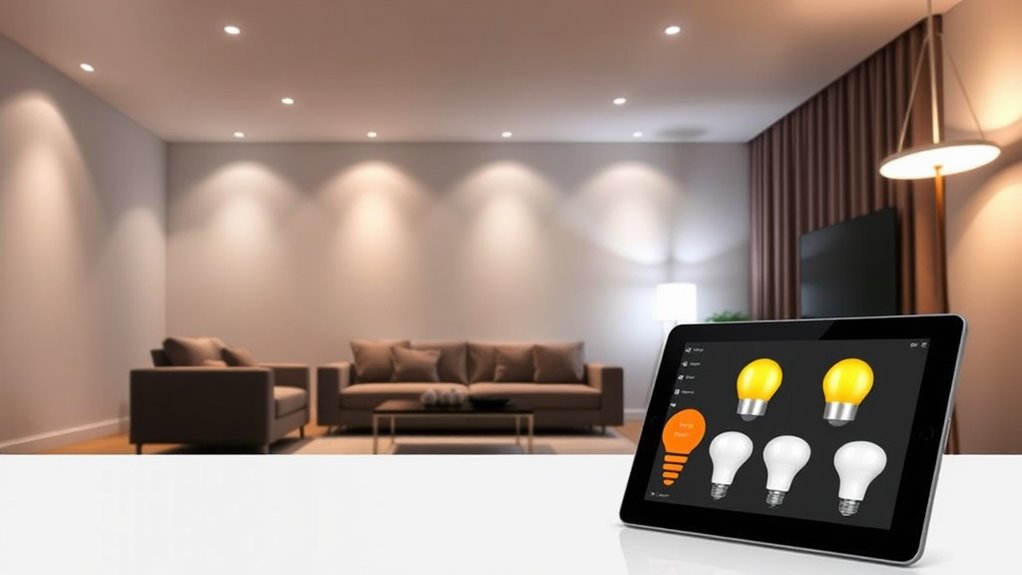energy saving smart lighting