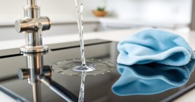 gentle glass cooktop cleaning