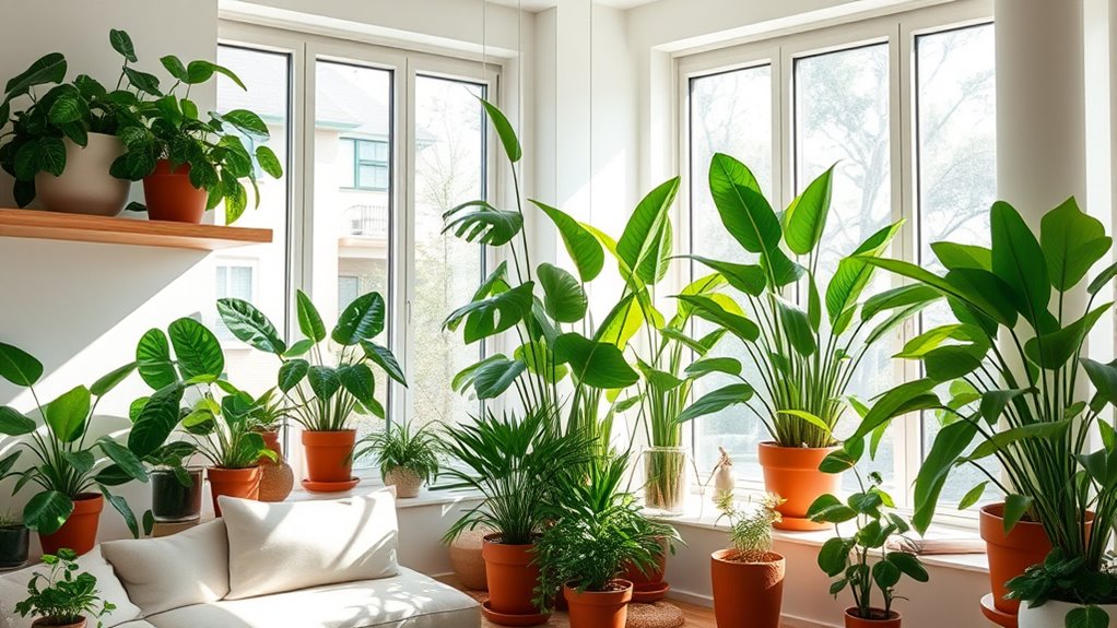 indoor plants purify indoor air