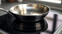magnetic ferrous heat efficient cookware