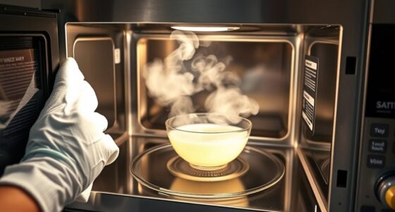 microwave cleaning safety tips