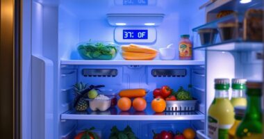 proper cold storage settings